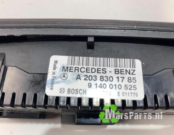 Bedieningselement verwarming & ventilatie MERCEDES-BENZ C-CLASS (W203)