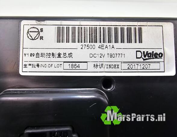 Heating & Ventilation Control Assembly NISSAN QASHQAI II SUV (J11, J11_)