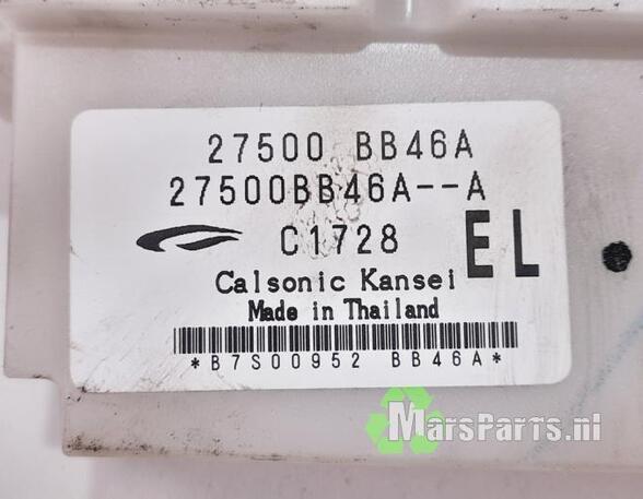 Heating & Ventilation Control Assembly NISSAN QASHQAI / QASHQAI +2 I (J10, NJ10, JJ10E)