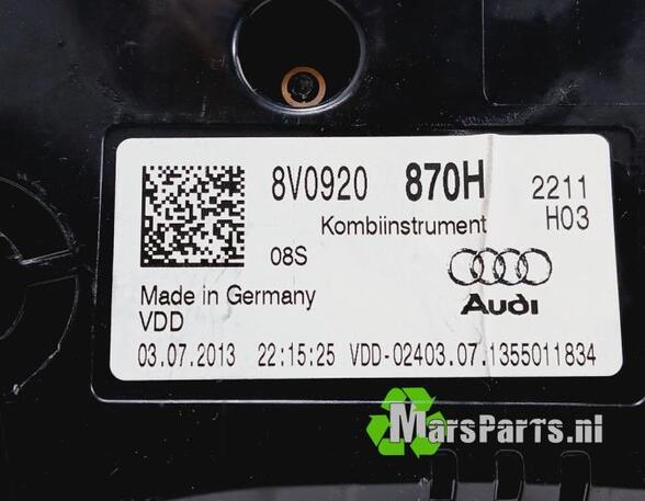 Toerenteller AUDI A3 Sportback (8VA, 8VF)