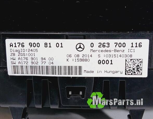 Toerenteller MERCEDES-BENZ A-CLASS (W176)