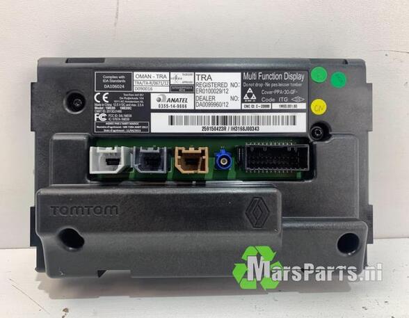 Instrument Cluster RENAULT CAPTUR I (J5_, H5_), RENAULT CLIO IV (BH_)