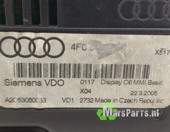 Navigation System AUDI A6 Allroad (4FH, C6), AUDI A6 Avant (4F5, C6)