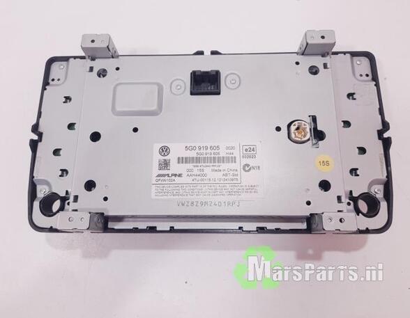 Navigation System VW GOLF VII (5G1, BQ1, BE1, BE2)