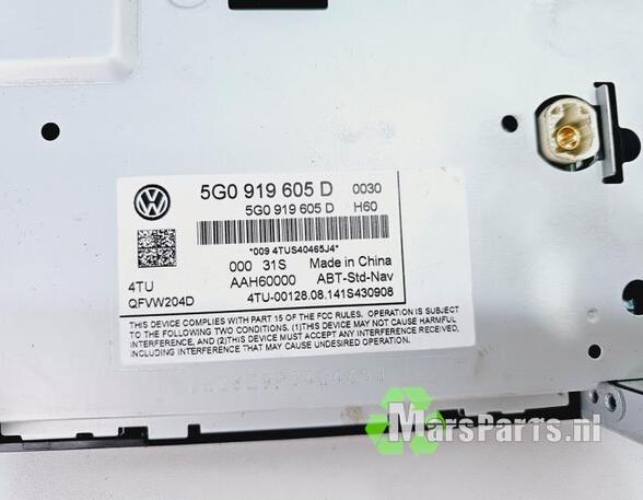 Navigation System VW GOLF VII (5G1, BQ1, BE1, BE2)