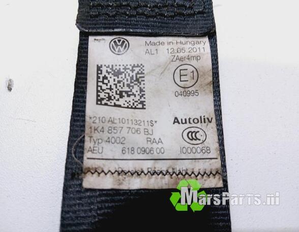 Safety Belts VW GOLF V (1K1), VW GOLF VI (5K1), VW GOLF VI Van (5K1_), VW GOLF VAN VI Variant (AJ5)