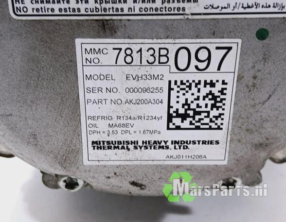 Air Conditioning Compressor MITSUBISHI ECLIPSE CROSS (GK_)