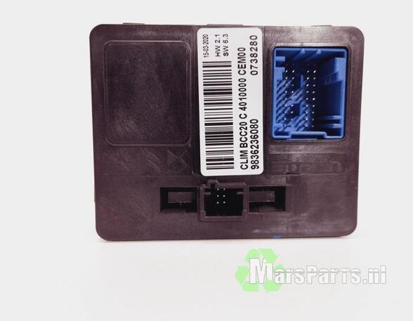 Control unit for air conditioning PEUGEOT 2008 II (UD_, US_, UY_, UK_)