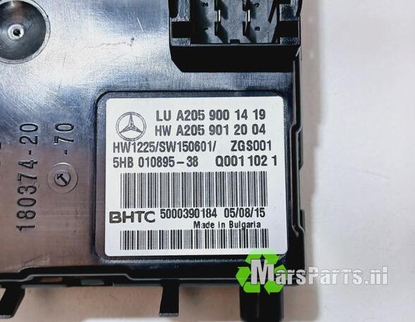 Control unit for air conditioning MERCEDES-BENZ C-CLASS (W205)