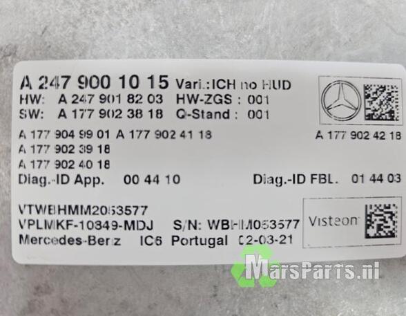 Regeleenheid motoregeling MERCEDES-BENZ A-CLASS (W177)