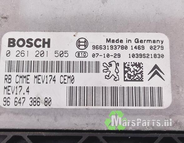 Control unit for engine PEUGEOT 207 (WA_, WC_)