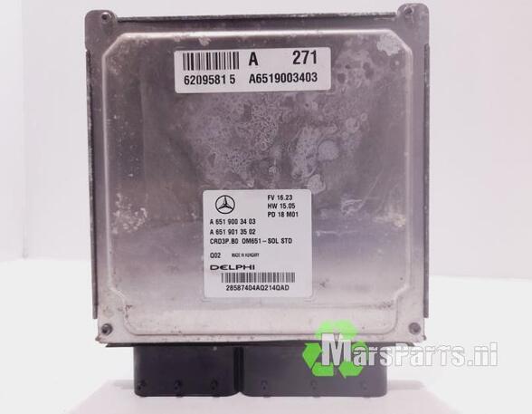 Control unit for engine MERCEDES-BENZ SPRINTER 3,5-t Van (906)