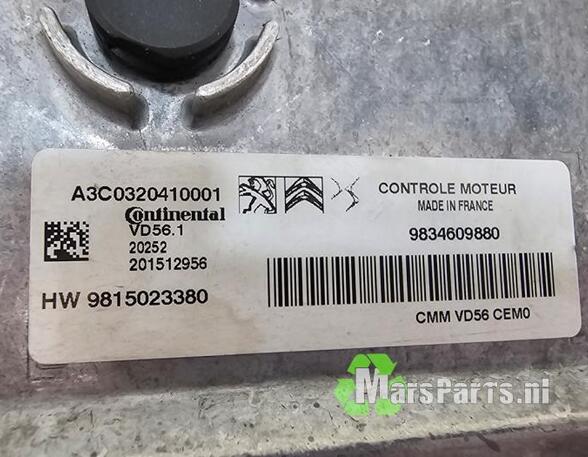 Control unit for engine PEUGEOT 2008 II (UD_, US_, UY_, UK_)