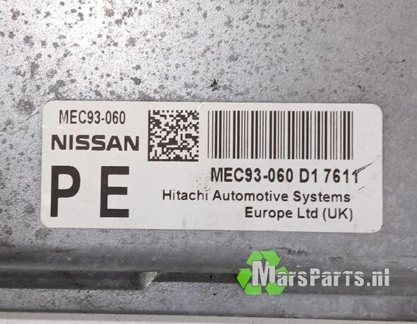 Control unit for engine NISSAN NOTE (E11, NE11)