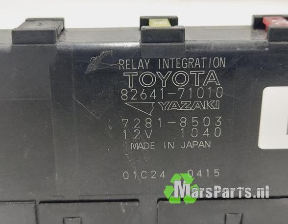 Wash Wipe Interval Relay TOYOTA PRIUS PLUS (_W4_), TOYOTA Prius Plus (_W4_)