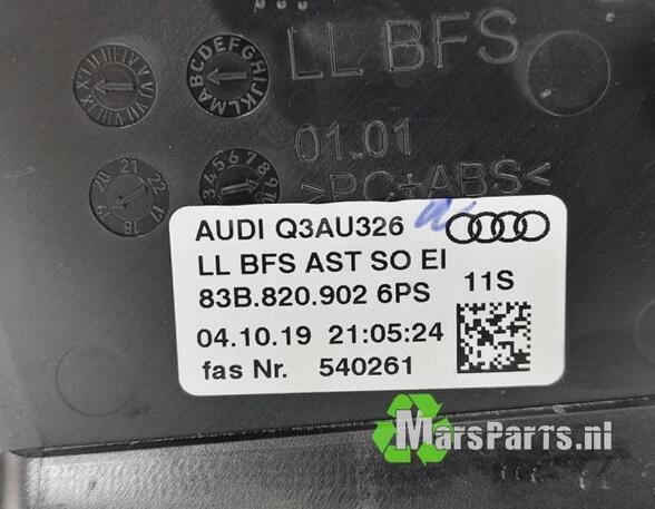 Dashboard ventilatierooster AUDI Q3 (F3B), AUDI Q3 (8UB, 8UG)