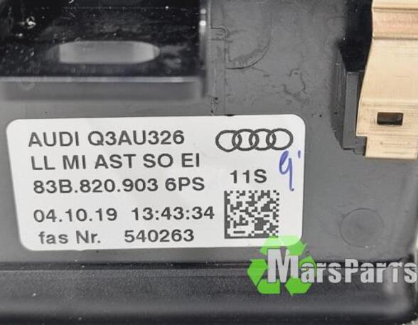 Dashboard ventilatierooster AUDI Q3 (F3B), AUDI Q3 (8UB, 8UG)