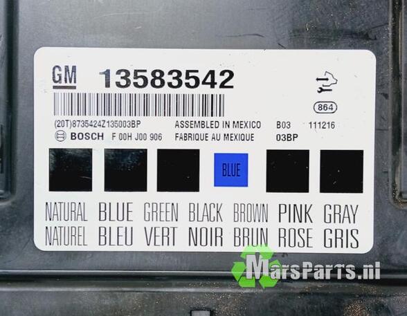 Control unit central electric (BCM) OPEL INSIGNIA A Sports Tourer (G09)