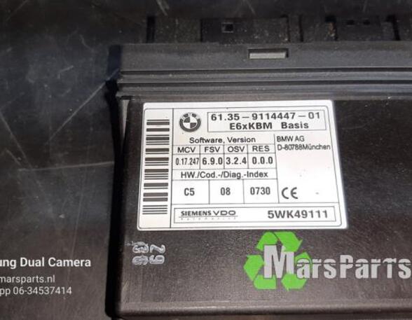 Control unit central electric (BCM) BMW 5 (E60)