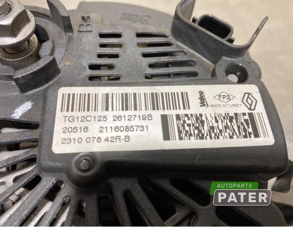 Alternator RENAULT CAPTUR I (J5_, H5_), RENAULT CLIO IV (BH_)