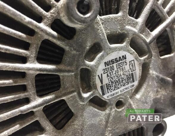 Alternator NISSAN PATHFINDER III (R51)