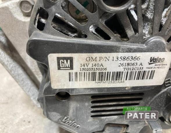 Dynamo (Alternator) OPEL MERIVA B MPV (S10)