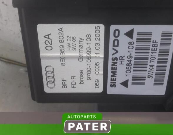 Elektrische motor raamopener AUDI A4 (8E2, B6), AUDI A4 (8EC, B7)