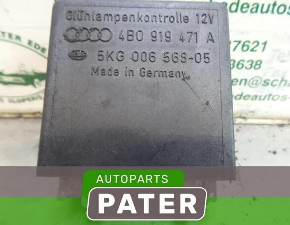 Glow Plug Relay Preheating SKODA FABIA I Combi (6Y5)