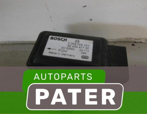 Sensor versnelling in lengterichting PEUGEOT 307 (3A/C)