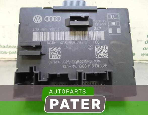 Regeleenheid AUDI A6 Allroad (4GH, 4GJ, C7), AUDI A6 Avant (4G5, 4GD, C7), AUDI A7 Sportback (4GA, 4GF)