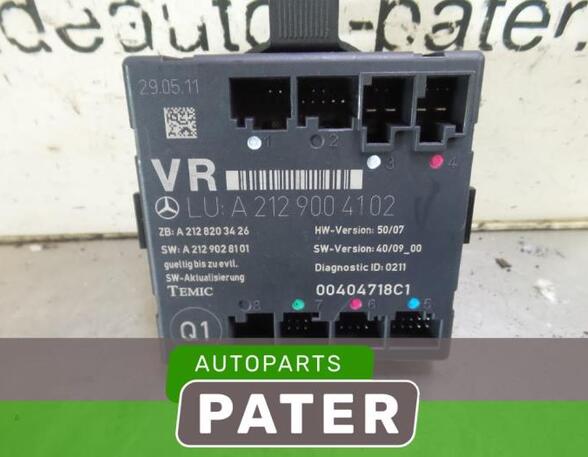 Control unit MERCEDES-BENZ C-CLASS T-Model (S204), MERCEDES-BENZ C-CLASS (W204)