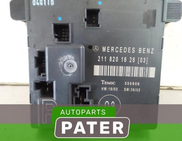 Control unit MERCEDES-BENZ E-CLASS (W211), MERCEDES-BENZ E-CLASS T-Model (S211)