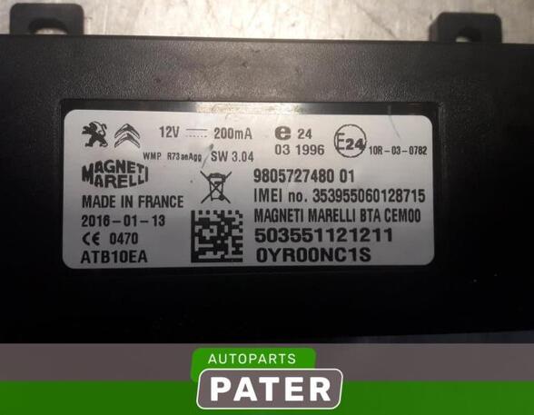 Control unit PEUGEOT 5008 (0U_, 0E_)