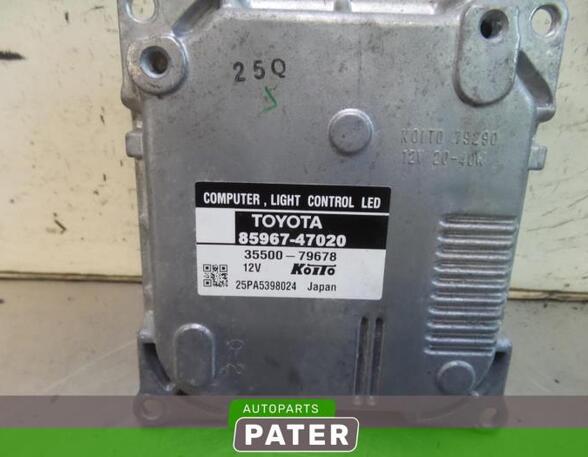 
Steuergerät Beleuchtung Toyota Prius Plus W4 85968747020 P7093769
