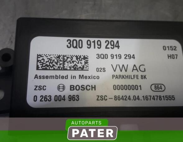 Regeleenheid park distance control VW TOUAREG (CR7), VW TIGUAN (AD1, AX1), VW TIGUAN ALLSPACE (BW2)