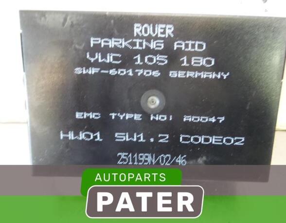 Control unit for parking support ROVER 75 (RJ), MG MG ZT