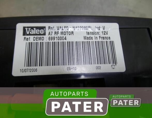 Heating & Ventilation Control Assembly PEUGEOT 207 (WA_, WC_)