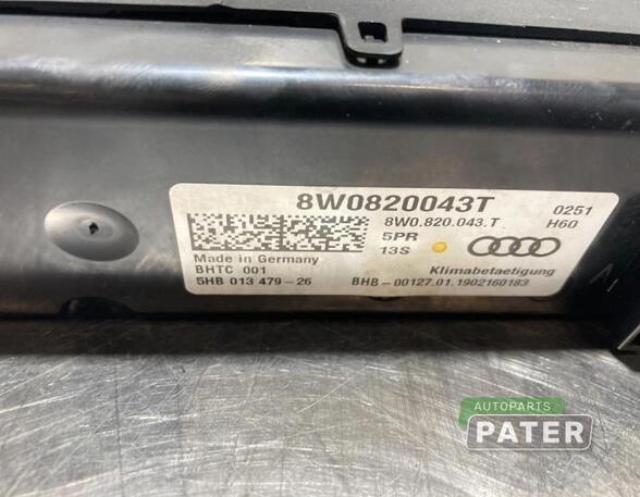 Heating & Ventilation Control Assembly AUDI A5 Sportback (F5A, F5F)