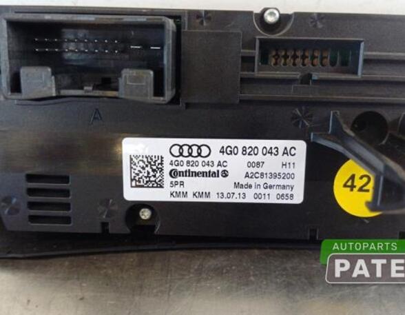 Heizungsbetätigung (Konsole) Audi A6 Avant 4G, C7 4G0820043AC P20869620