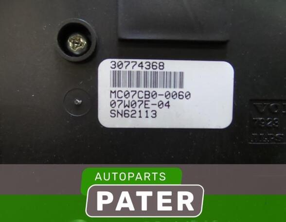 Bedieningselement verwarming & ventilatie VOLVO S80 II (124), VOLVO V50 (545), VOLVO S60 II Cross Country (134)