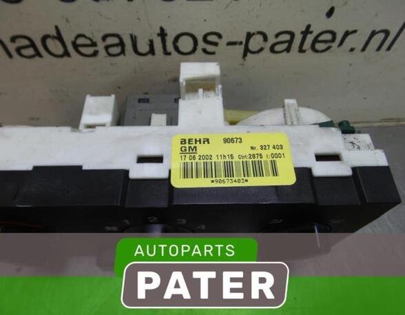 Heating & Ventilation Control Assembly OPEL ASTRA G Hatchback (T98)