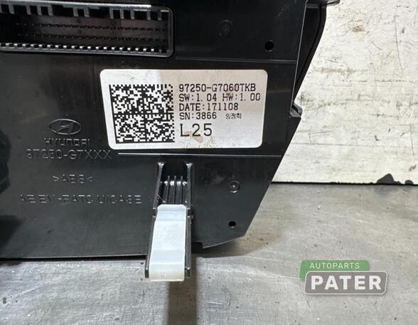 Heating & Ventilation Control Assembly HYUNDAI IONIQ (AE)