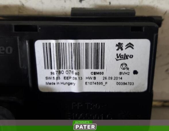 Control unit for heating and ventilation PEUGEOT 308 SW II (LC_, LJ_, LR_, LX_, L4_)