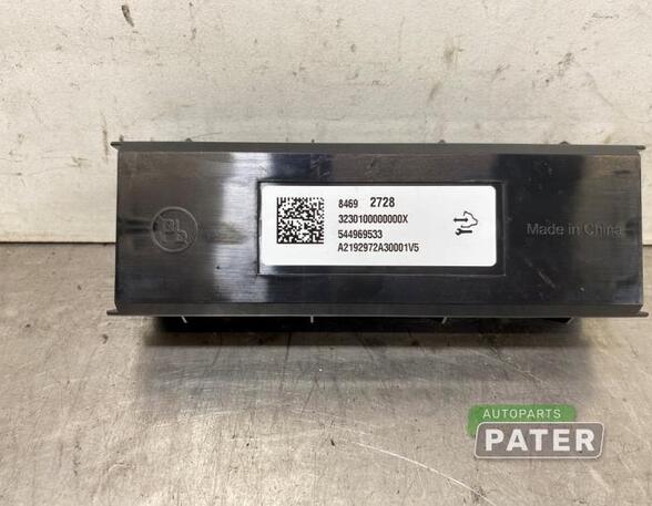 Control unit for heating and ventilation OPEL ASTRA K Sports Tourer (B16)