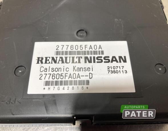 Control unit for heating and ventilation NISSAN MICRA V (K14)