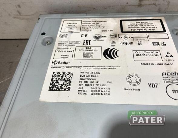 Autonavigatiesysteem SKODA KODIAQ (NS7, NV7, NS6)