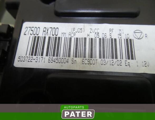 
Temperaturanzeige Nissan Micra III K12 27500AX700 P7441510
