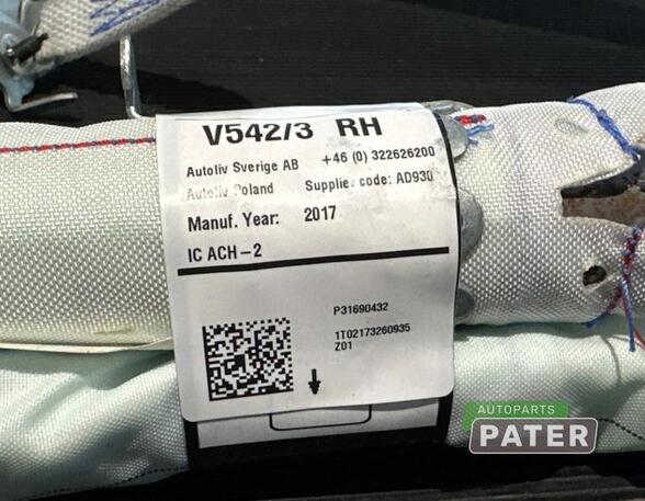 Roof Airbag VOLVO V90 II Estate (235, 236), VOLVO V90 II Cross Country (236)