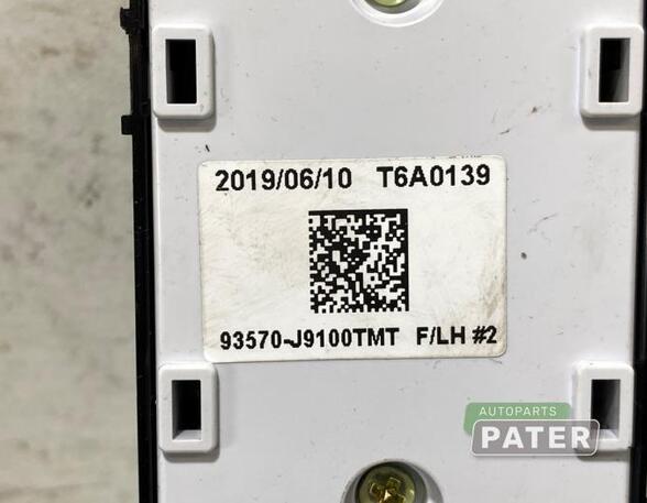 Schalter für Fensterheber links Hyundai Kona I OS, OSE, OSI 93570J9100 P21051533