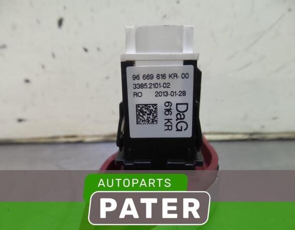 Switch for hazard light CITROËN DS3 Convertible, DS DS 3 Convertible (SB_)